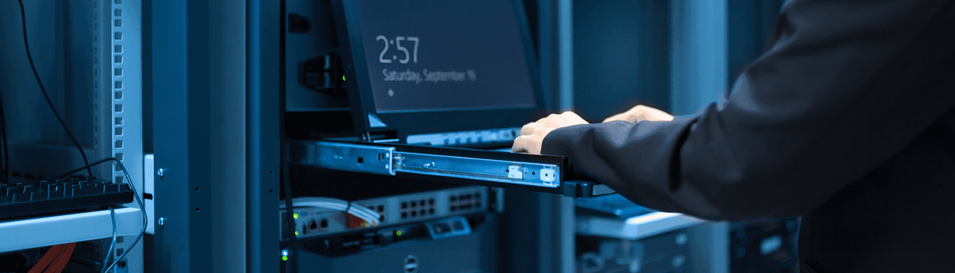 Server room background