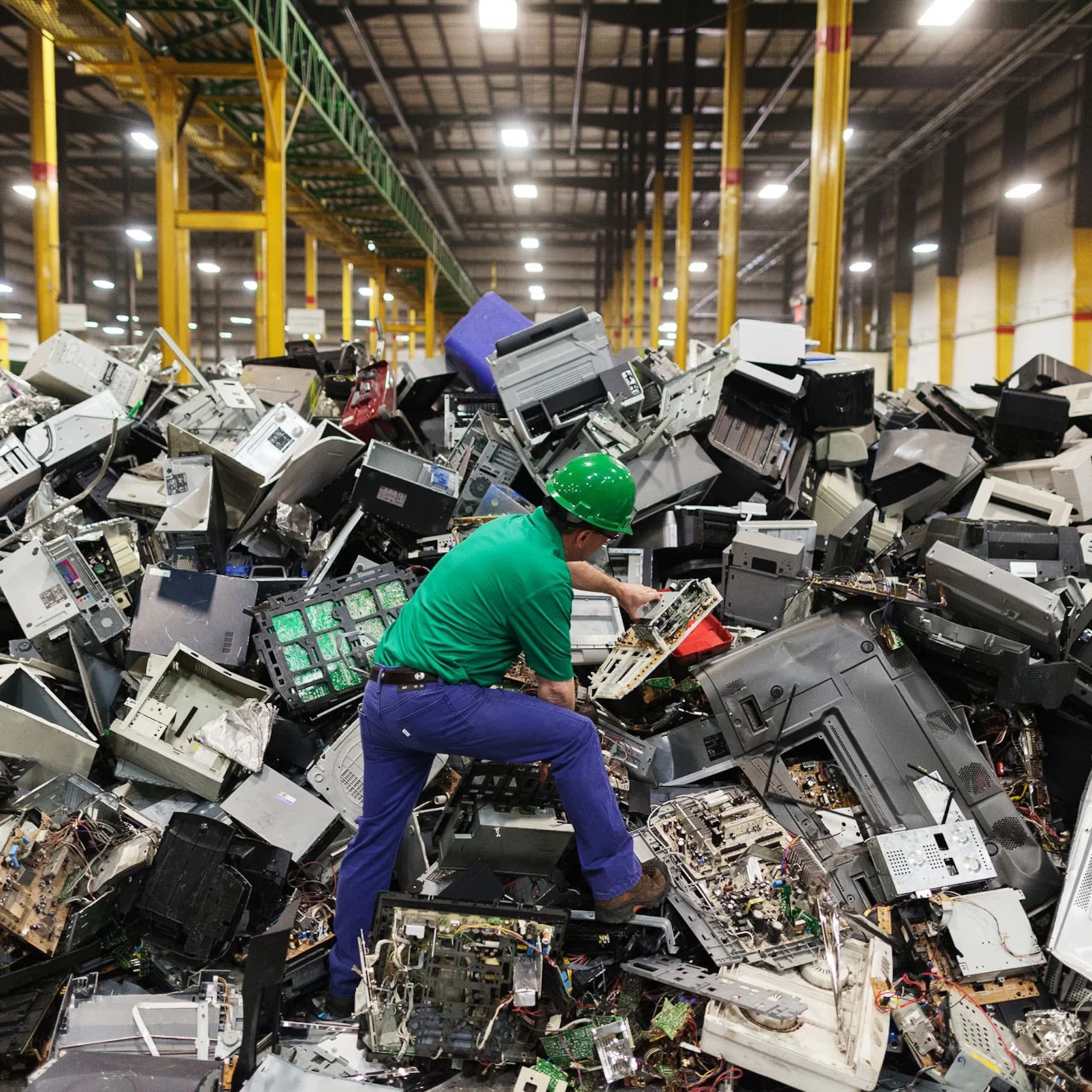 E-waste collection and processing