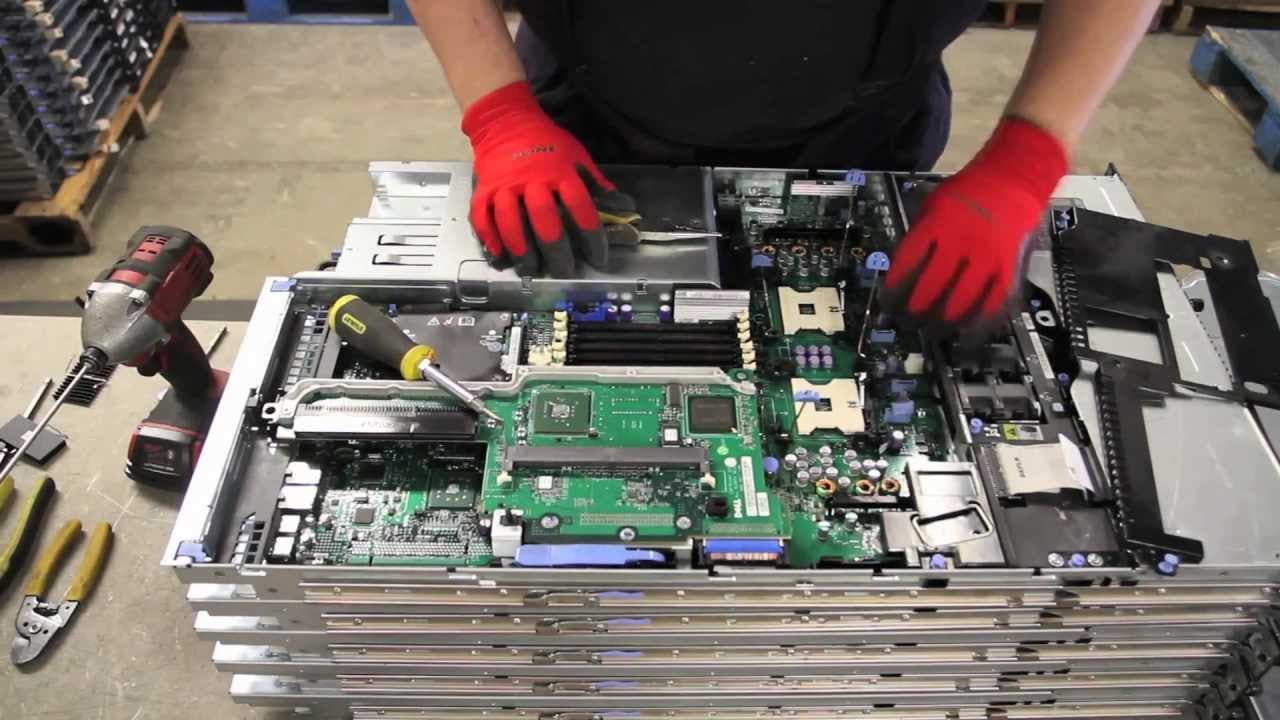 Electronic waste ready for recycling